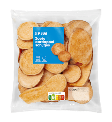 Zoete aardappelblokjes