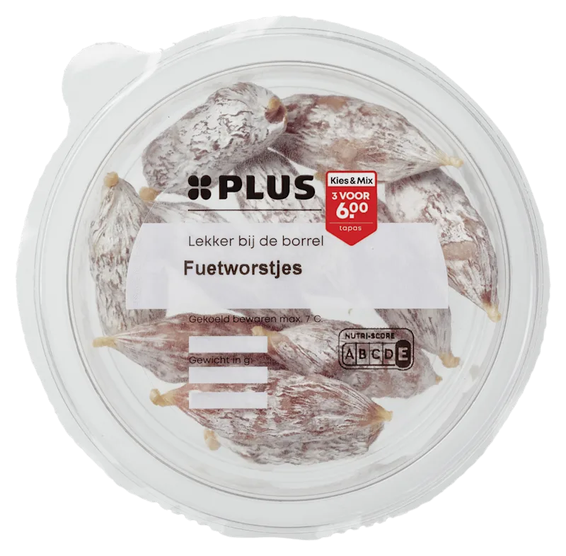 PLUS Fuetworstjes