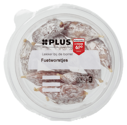 PLUS Fuetworstjes