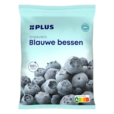 PLUS Blauwe Bessen Per Doos 750 g