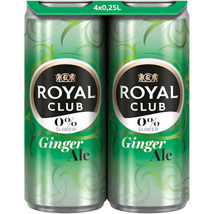 Ginger ale 0% suiker
