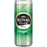 Royal Club Ginger ale 0% suiker