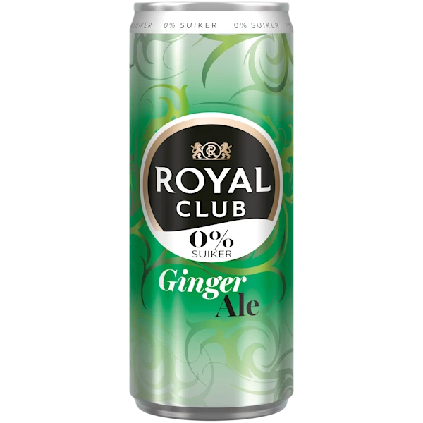 Royal Club Ginger ale 0% suiker