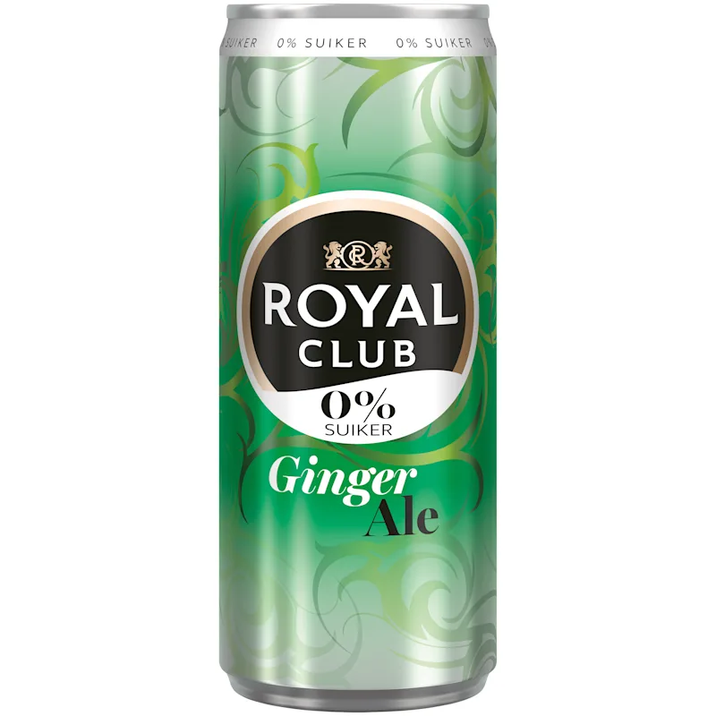 Royal Club Ginger ale 0% 4-pack
