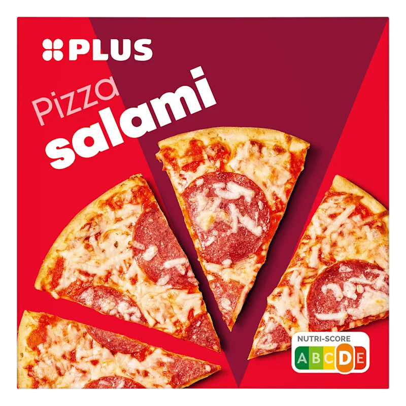 PLUS Pizza salami