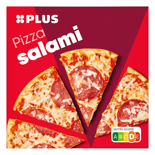 PLUS Pizza salami