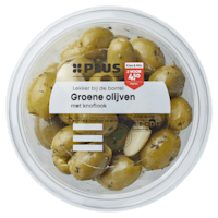 PLUS Olijven met knoflook