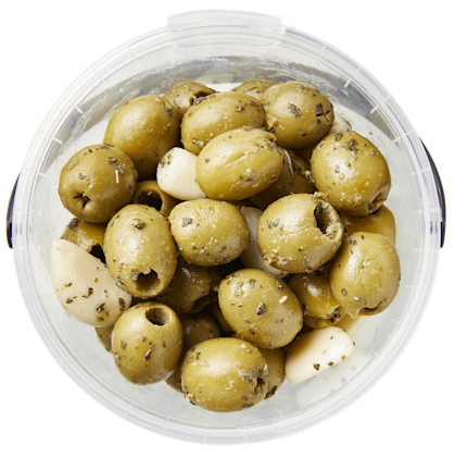 Olijven met knoflook