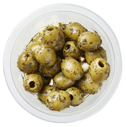 Olijven basilicum
