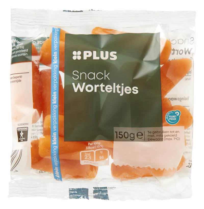 PLUS Snackworteltjes