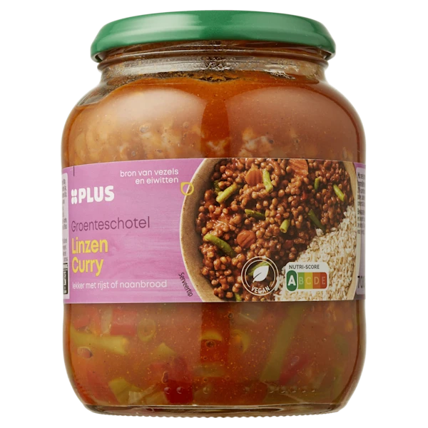 PLUS Bonenschotel Linzencurry