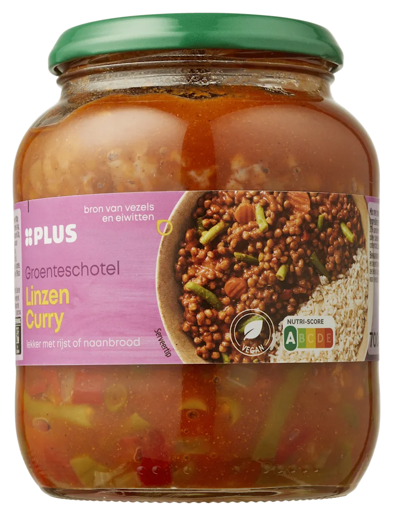 PLUS Bonenschotel Linzencurry