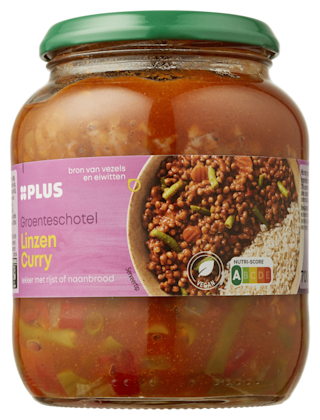 PLUS Bonenschotel Linzencurry