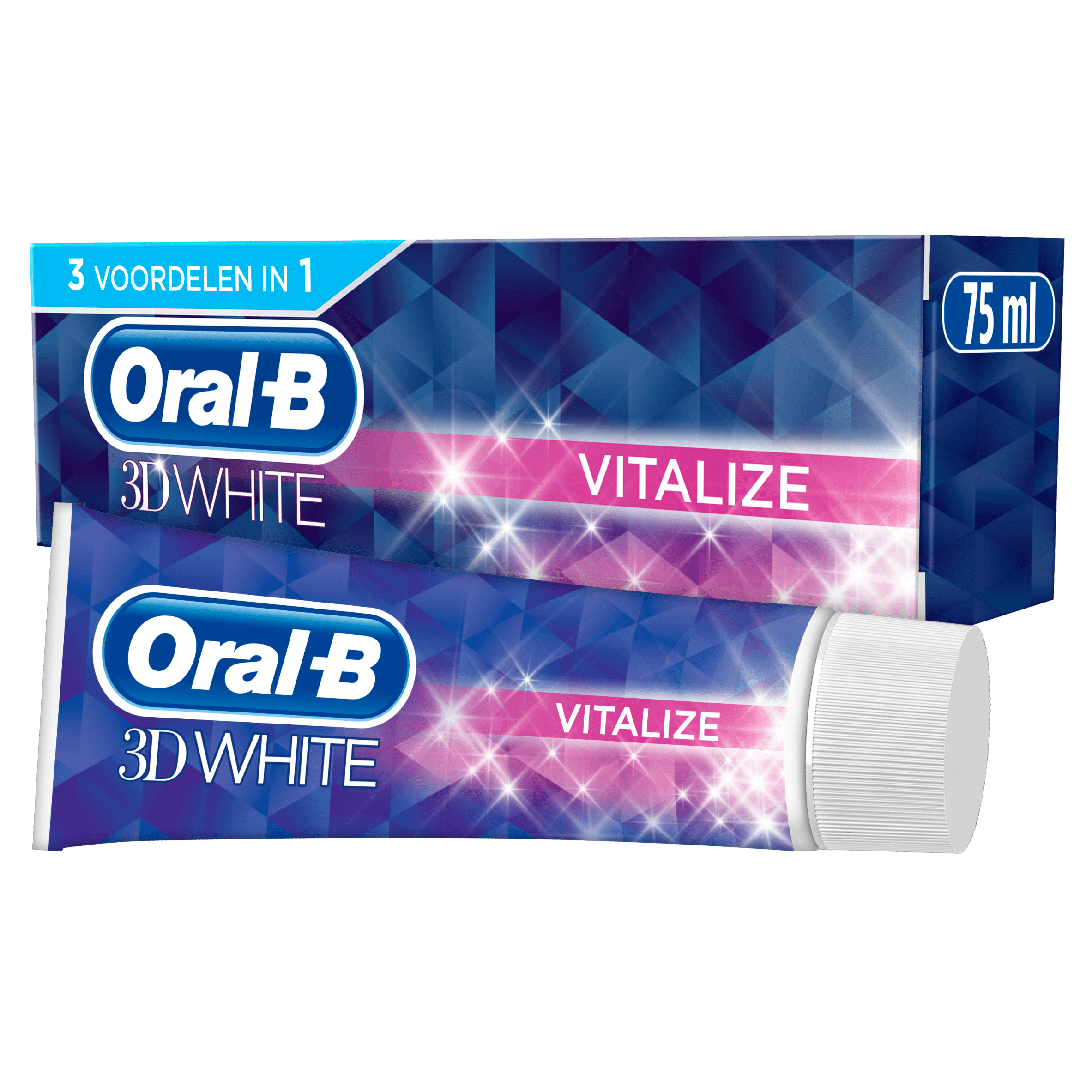 Oral-B 3D White Tandpasta Vitalize Per Doos 75 Ml