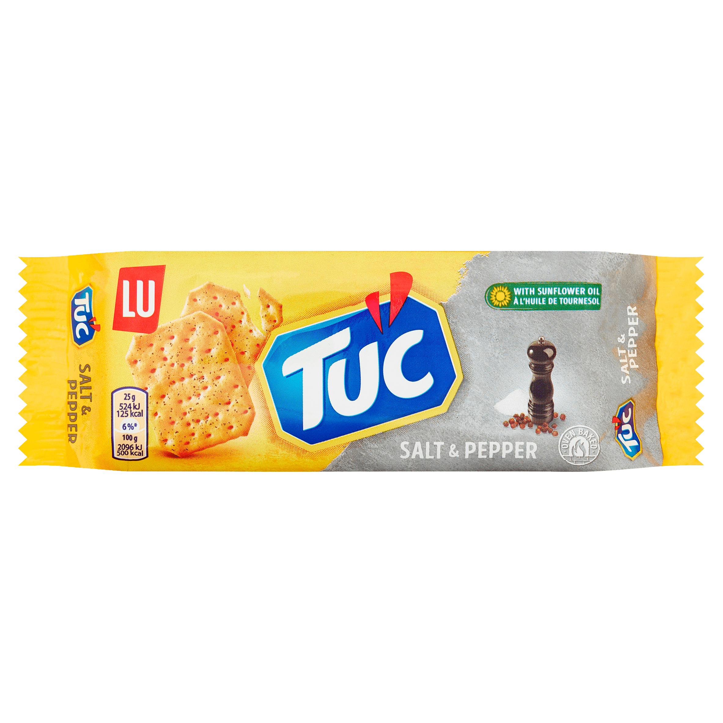 Lu TUC crackers zout & peper Per Wikkel 100 g