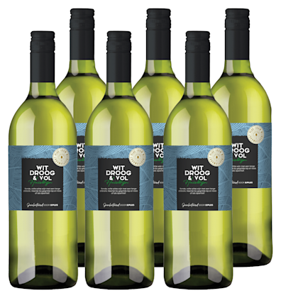 Huiswijn wit droog & vol