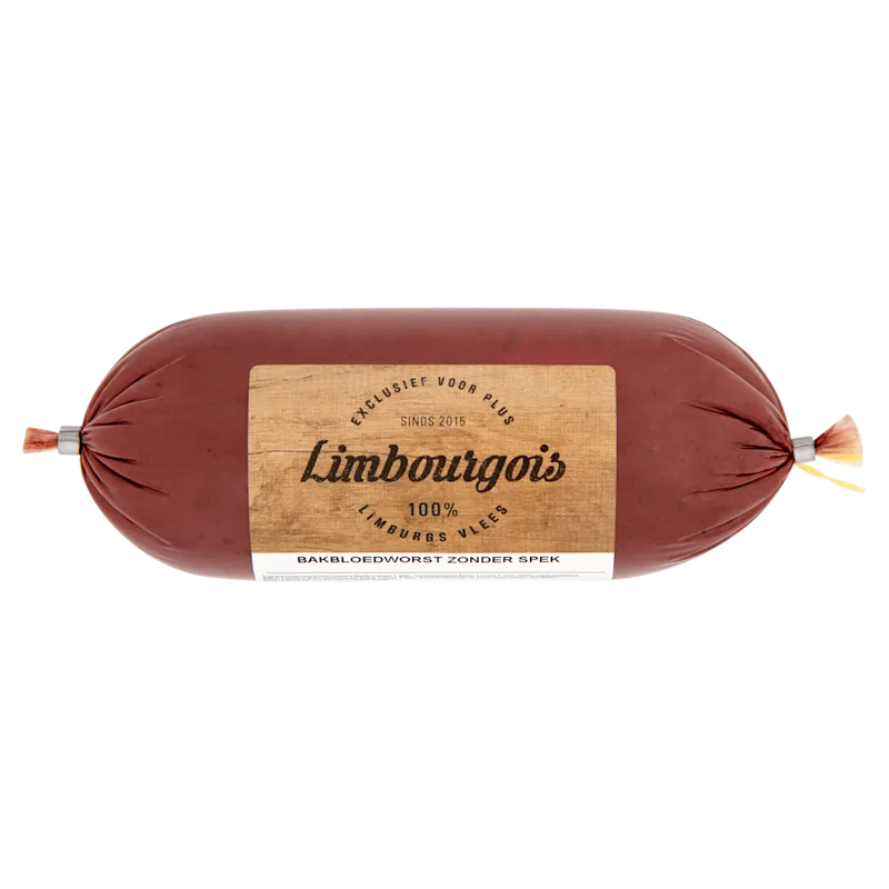 Limbourgois Bakbloedworst zonder spek