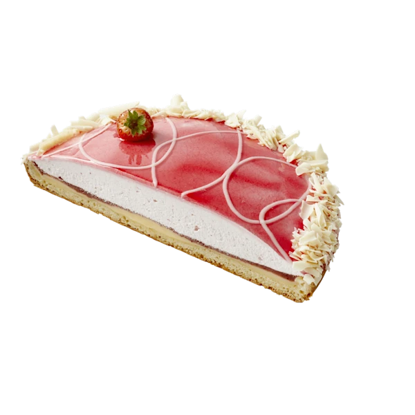 PLUS Korenlanders Aardbeienbavaroisevlaai half Fairtrade
