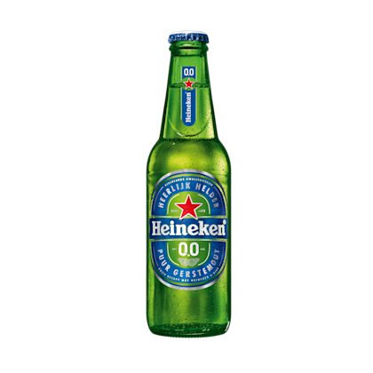 Heineken Premium pilsener 0.0 bier fles
