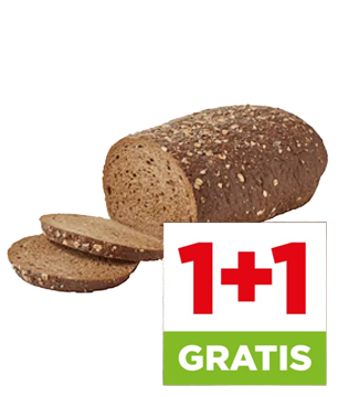 PLUS Korenlanders Vloerbroden, 1+1 gratis.