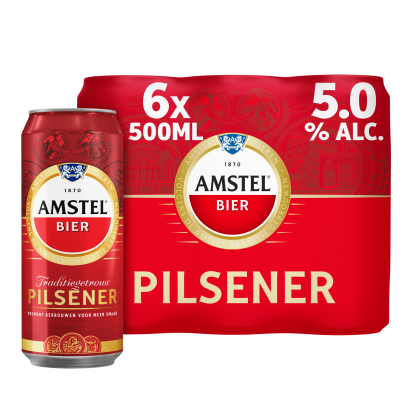 Pilsener bier blik