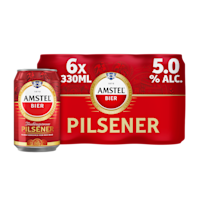 Amstel Pilsener bier blik