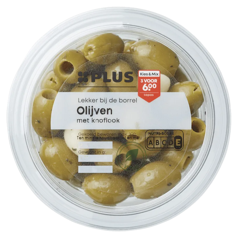 PLUS Olijven knoflook