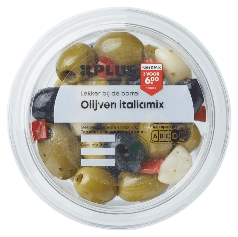 PLUS Olijven Italia mix