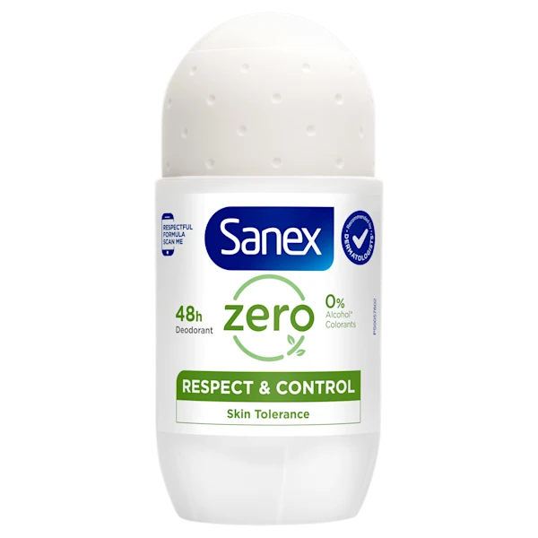 Sanex Deospray deo roller zero% respect
