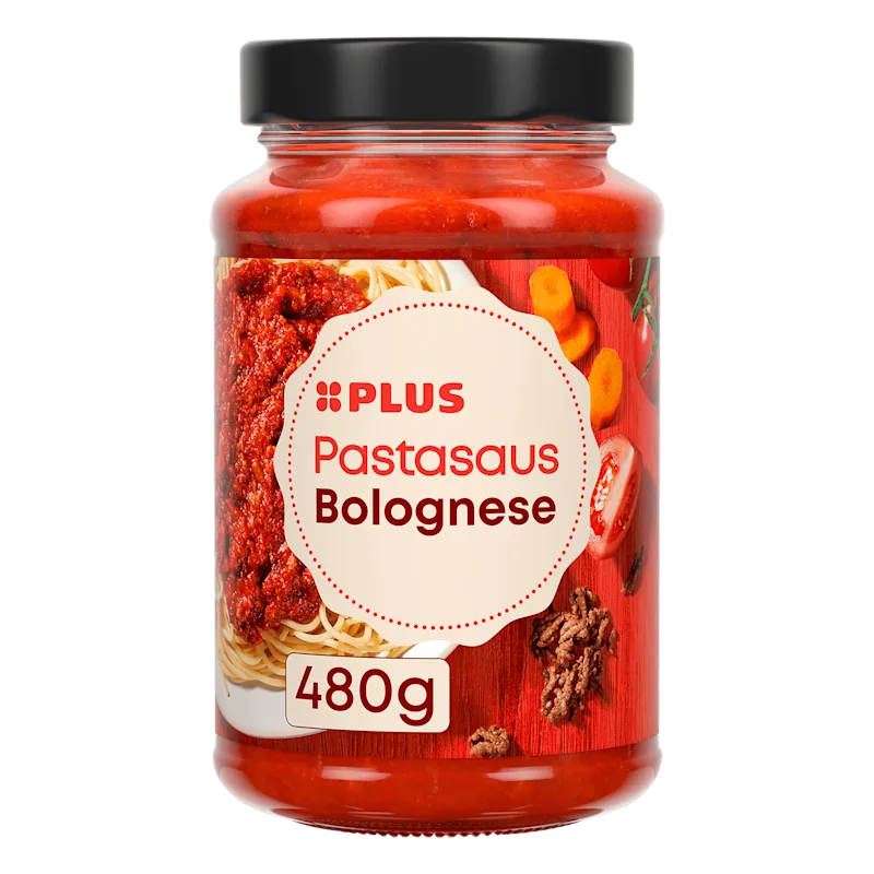 PLUS Pastasaus bolognese