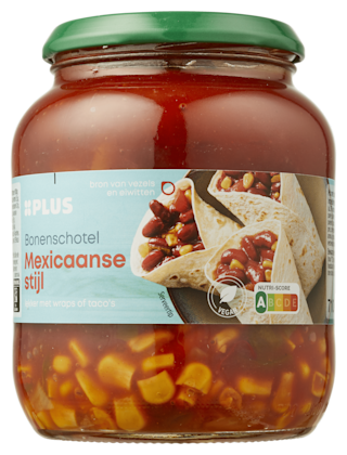 PLUS Bonenschotel Mexicaans