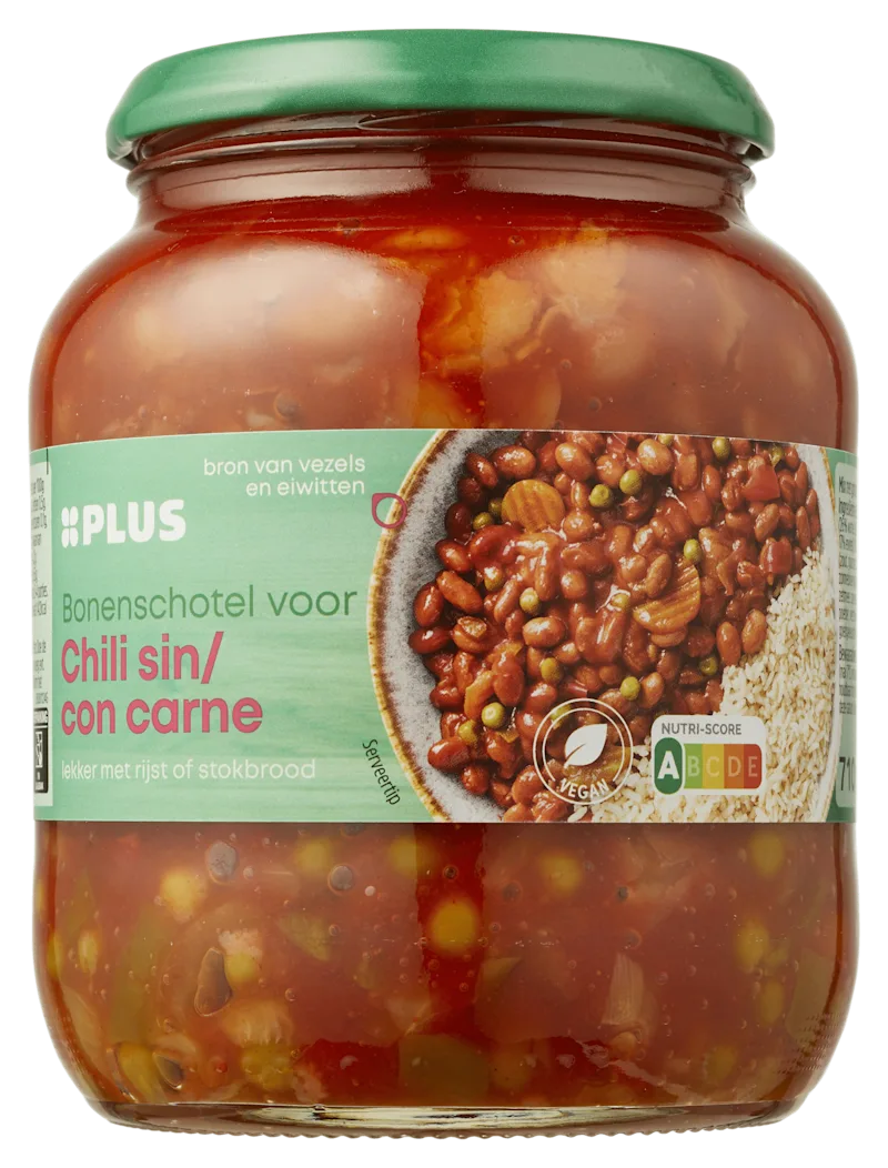 PLUS Bonenschotel Chili con Carne