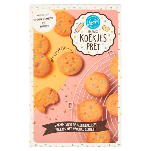 Leentjes Koekjespret bakmix