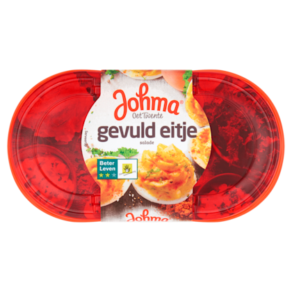 Gevuld eitje salade