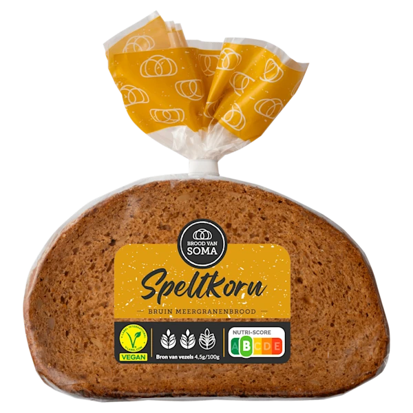 Brood van Soma Speltkoren speltbrood
