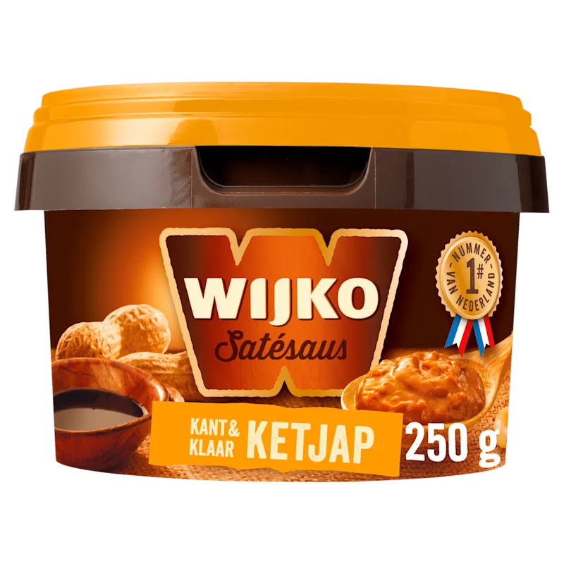Wijko Satésaus ketjap kant en klaar 250 g