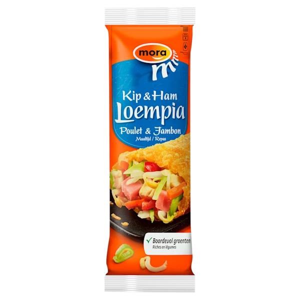 Mora Loempia Kip & Ham
