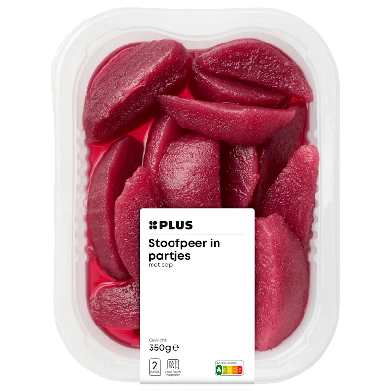 PLUS Stoofpeer partjes in sap