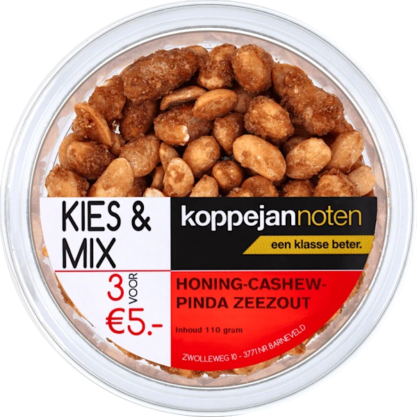 Koppejan Hon cash pind zeez