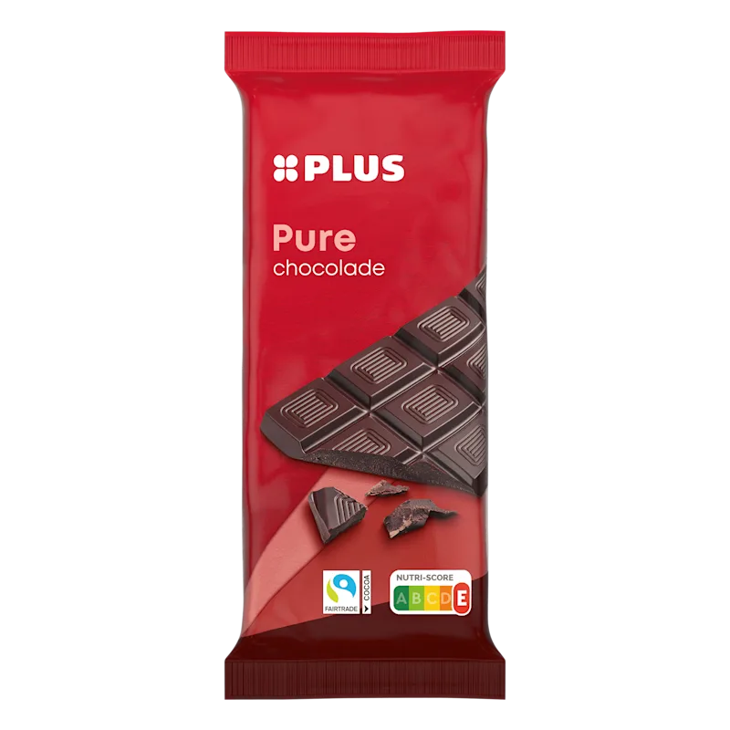 PLUS Chocolade reep puur
