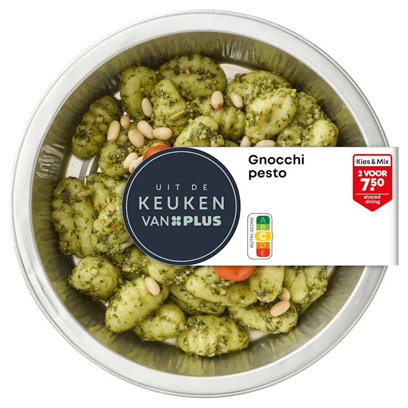 Uit de keuken van PLUS Gnocchi pesto