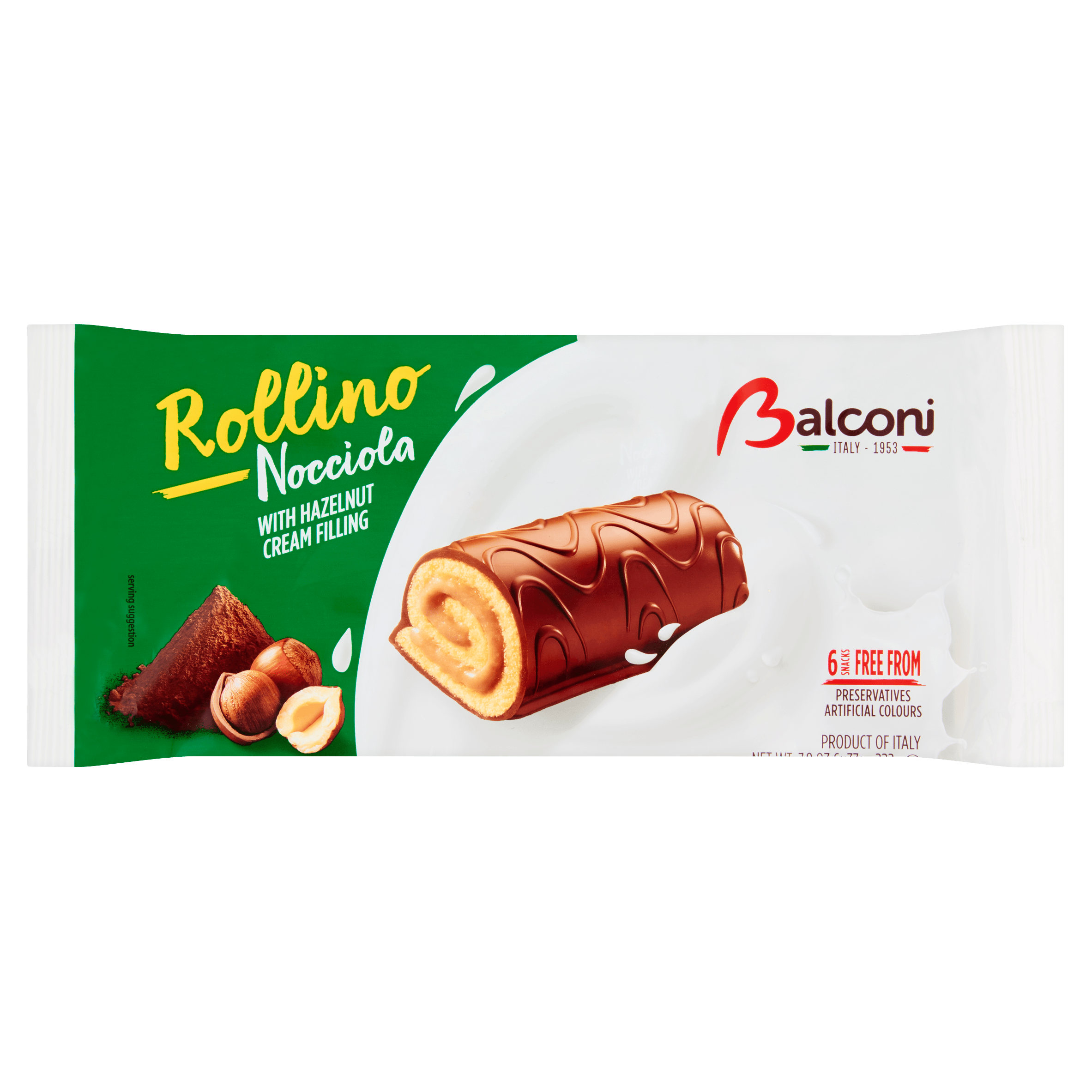 Balconi Rollino hazelnoot