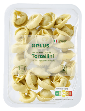 Tortellini Mascarpone en rucola
