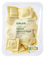 PLUS Ravioli Cacio e Pepe