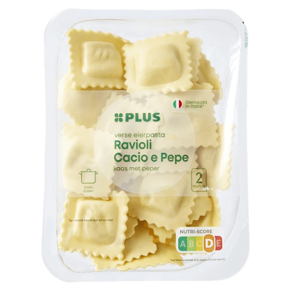 PLUS Ravioli Cacio e Pepe