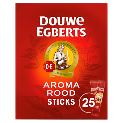Aroma rood oploskoffie sticks