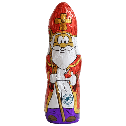 Chocolade holfiguur Sint