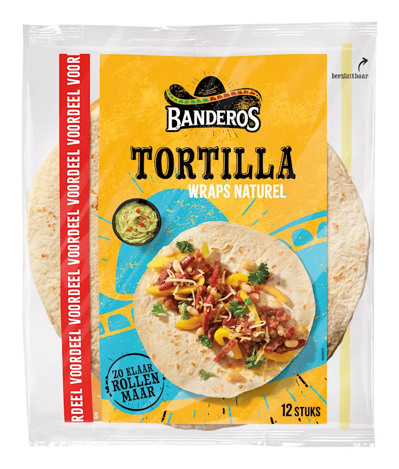Banderos Tortilla wraps 12st