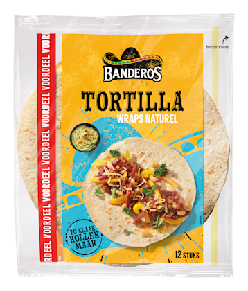Tortilla wraps 12st