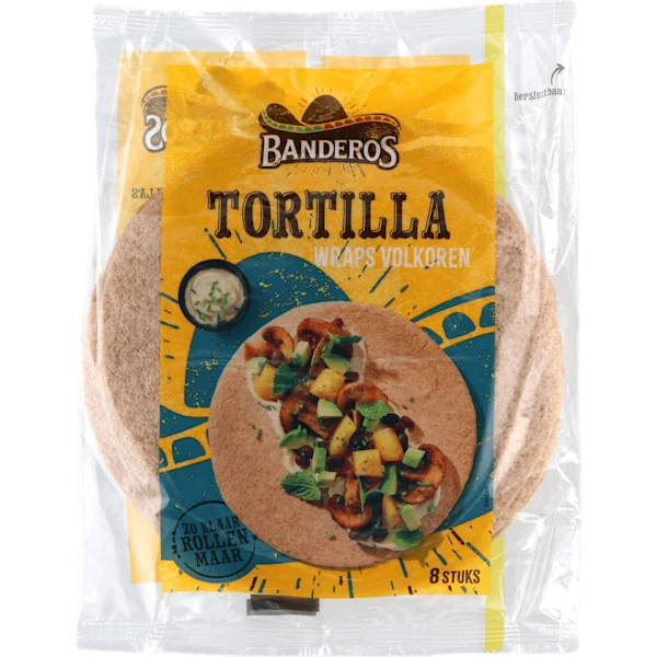 Banderos Tortilla wraps volkoren